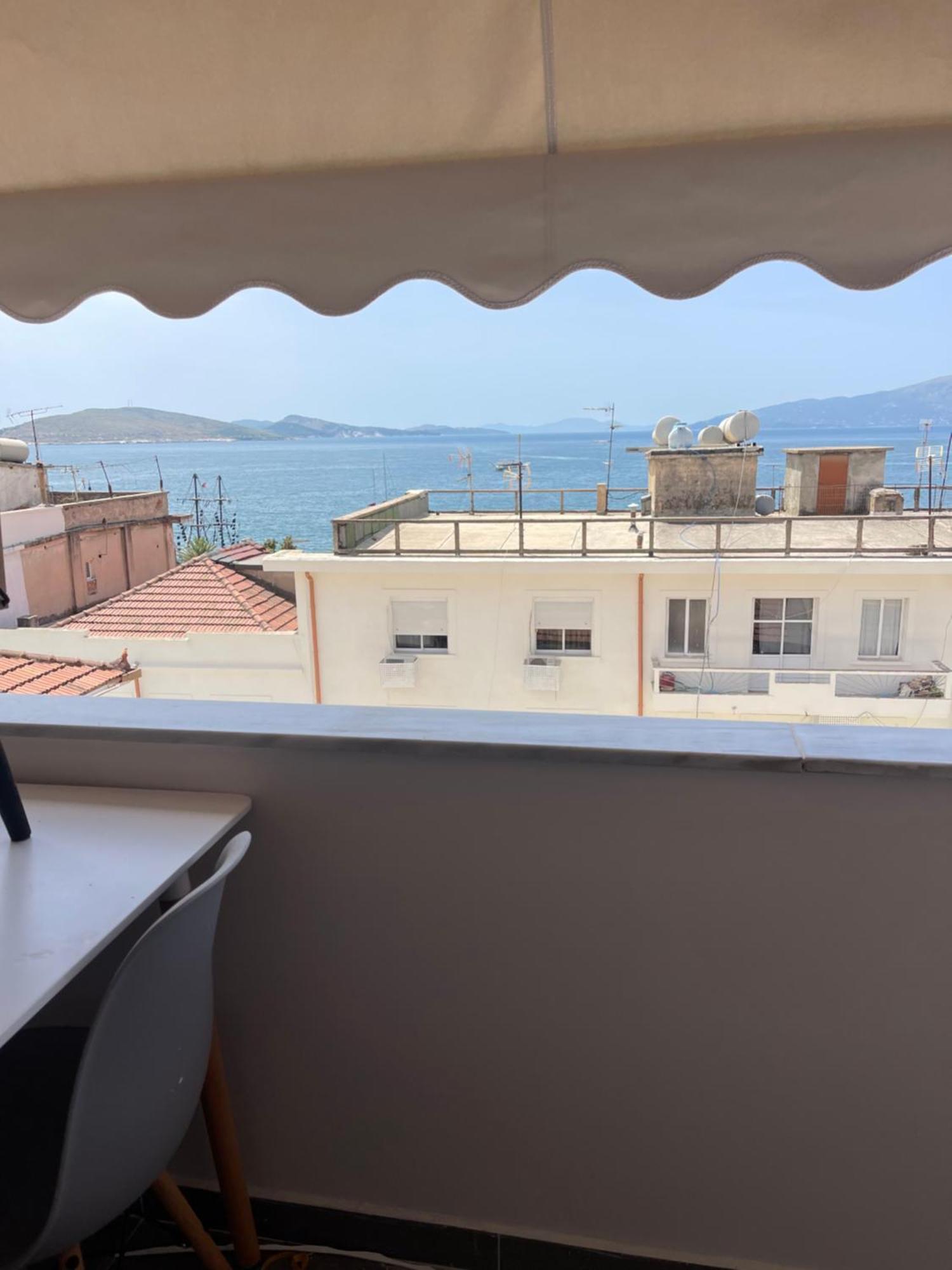 Aries Apartments Sarandë Habitación foto