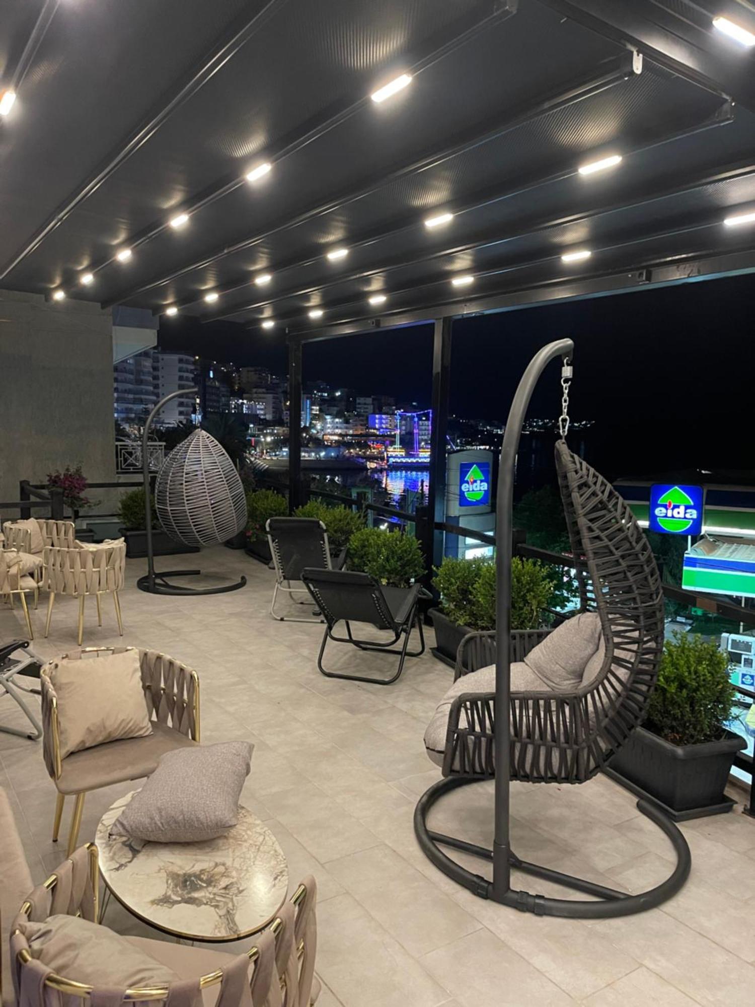 Aries Apartments Sarandë Exterior foto